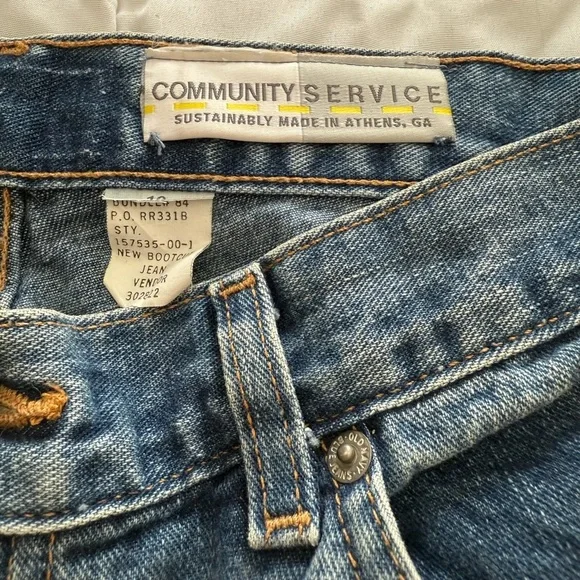 Women’s Community Service brand wide leg jeans - Picture 3 of 5